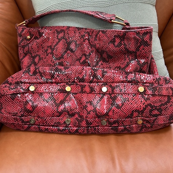 Rebecca Minkoff Snakeskin Nikki Large Hobo Bag - Picture 2 of 8